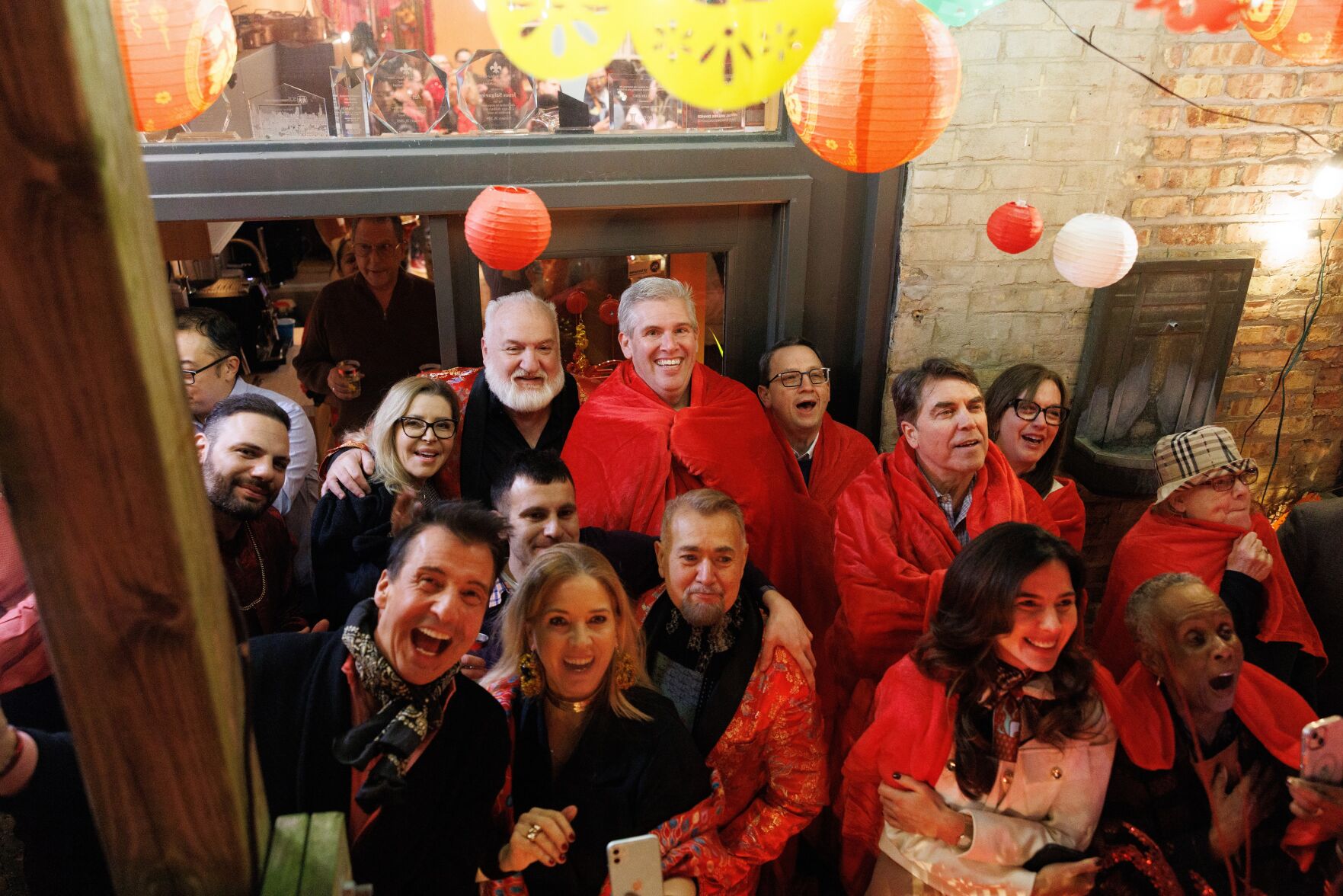 Over 200 guests turned out for Chef Art's party. (Photo by Collin Pierson)